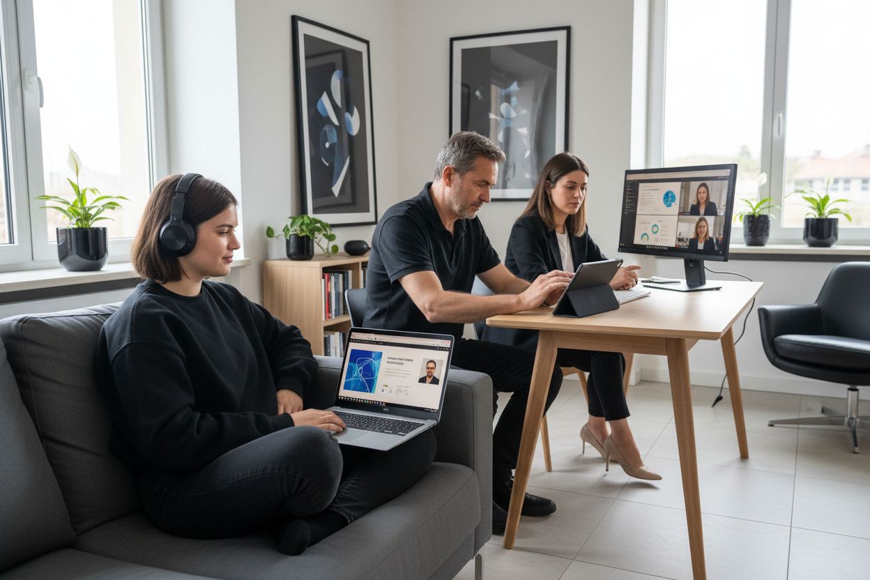 studenti italiani lezione online