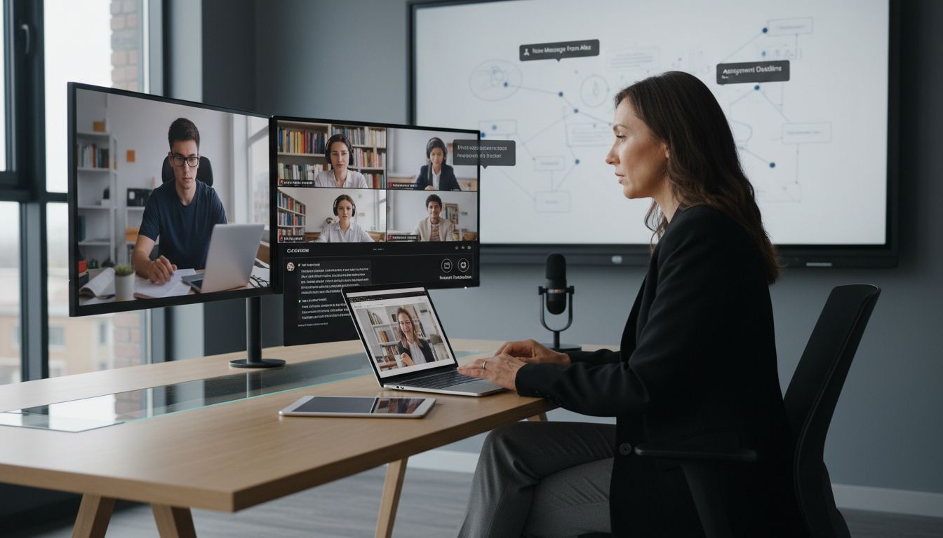 interazione online educativa