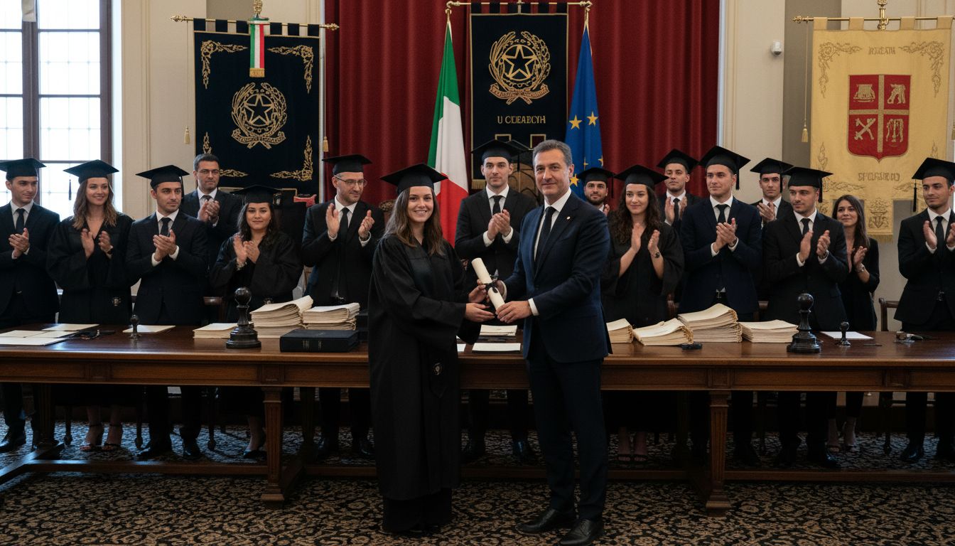 cerimonia diploma accreditato